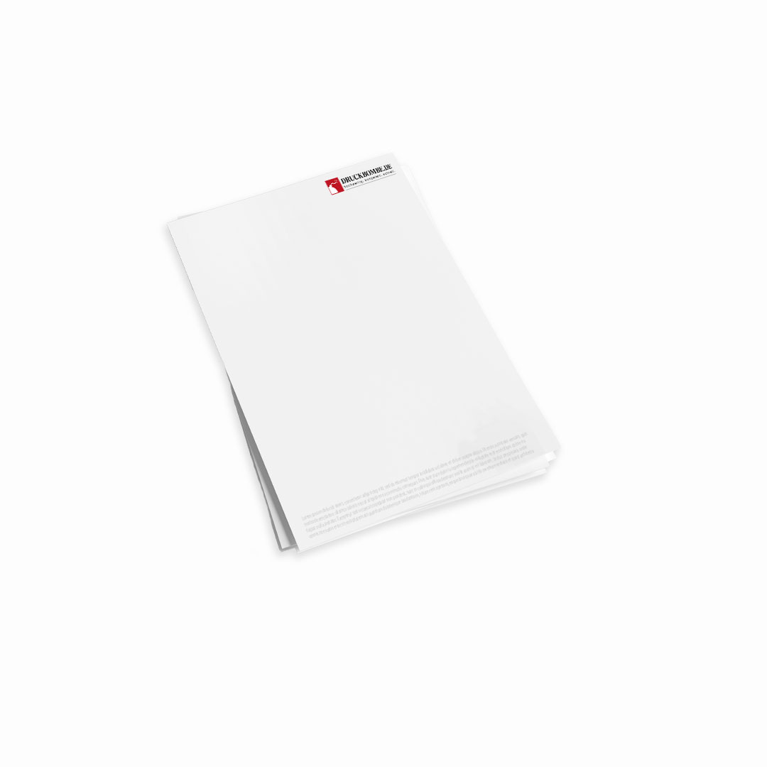 Briefpapier g&uuml;nstig drucken